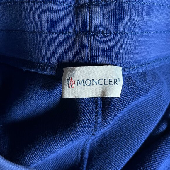 Moncler Jogger Sweatpants - Men's Size XXL - Blue - Picture 10 of 14